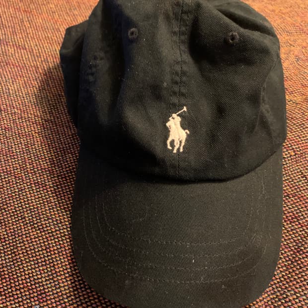 폴로 랄프로렌 클래식 치노 스포츠 볼캡 블랙 POLO