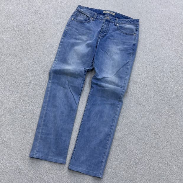 80(32) 게스 스트레이트 데님 팬츠 0423E