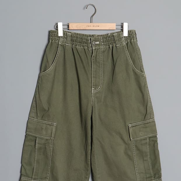 90's RATON LAVEUR Cargo Wide Shorts (30)