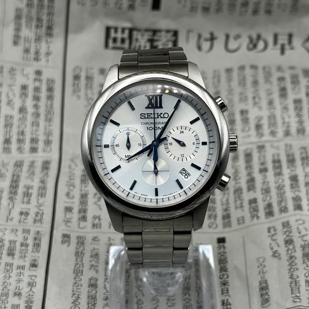 [크로노] 세이코 쿼츠 크로노그래프 SSB145 (6T63-00N0)