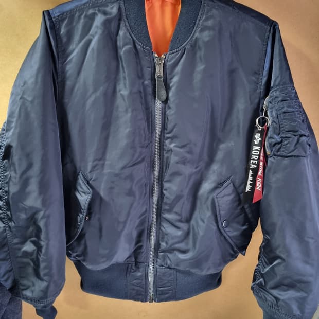 알파인더스트리 남성 블루종 자켓 