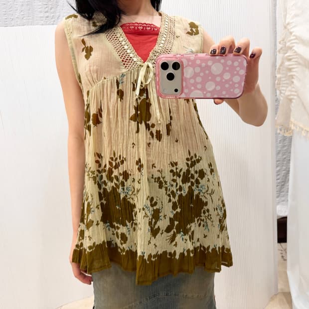 Sage Bloom Tunic