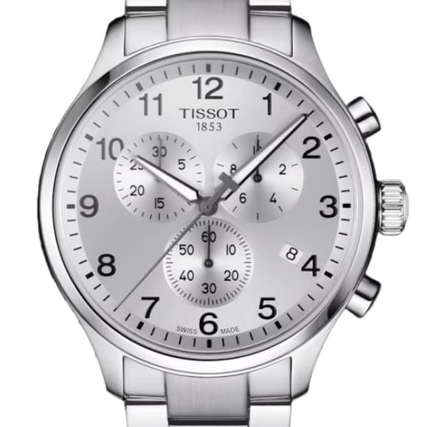 Tissot 크로노 XL 실버