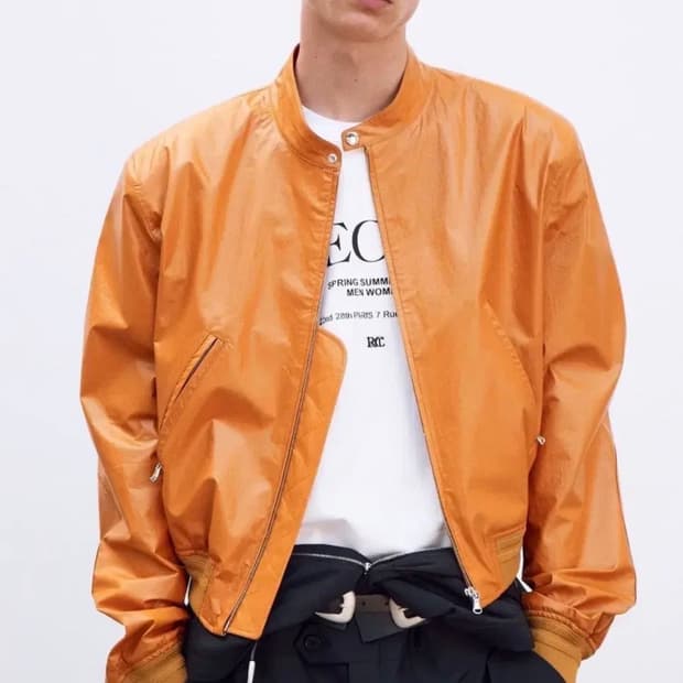 렉토암브레모터사이클바이커 머스타드자켓 판매