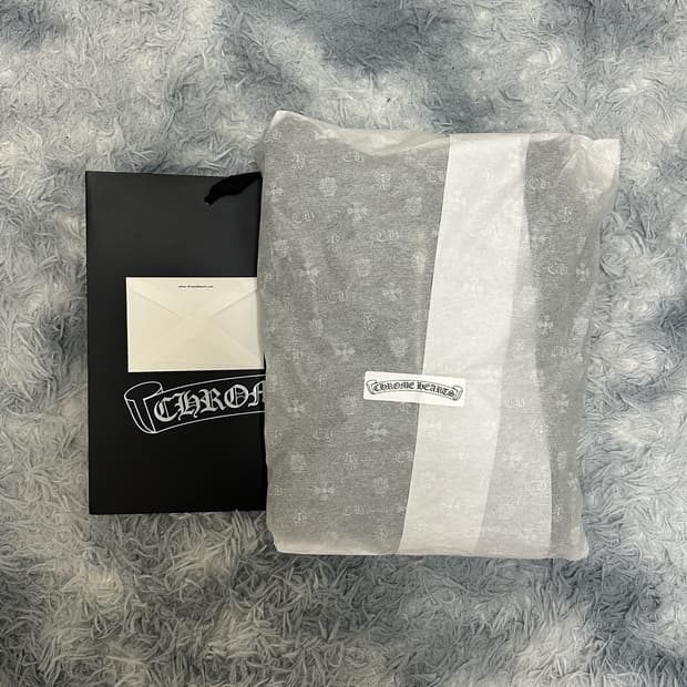 [L] 크롬하츠 버티컬 후드집업 아미그린 새상품