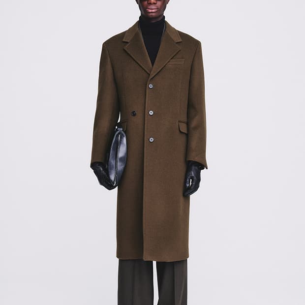 [M, 48] 토니웩 싱글코트 우드브라운