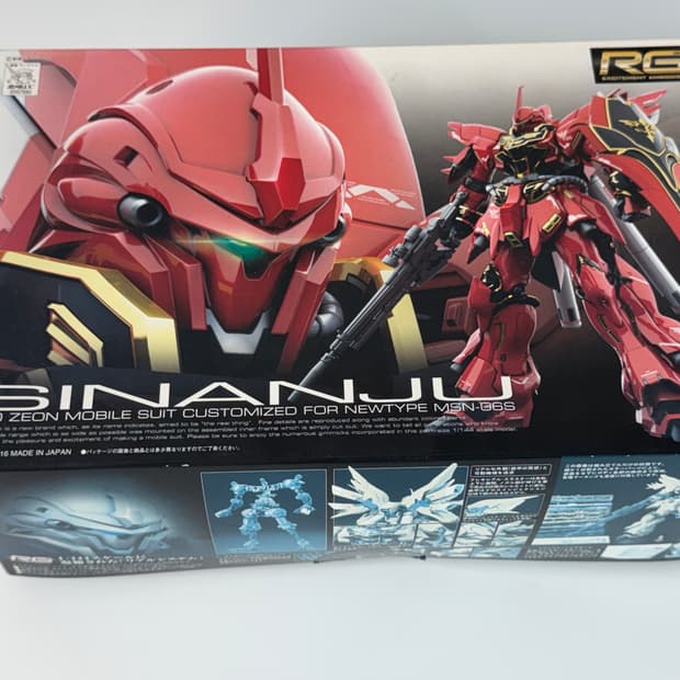 반다이 RG 1/144 MSN-06S 시난주