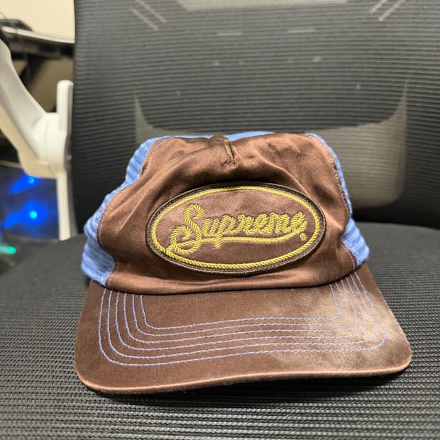 슈프림 테리 매쉬캡