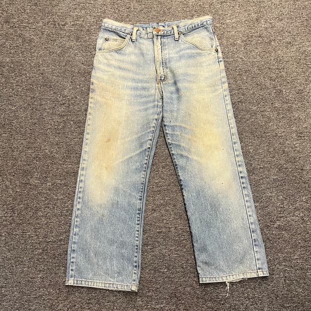 [34] 랭글러 빈티지 데님 워싱진