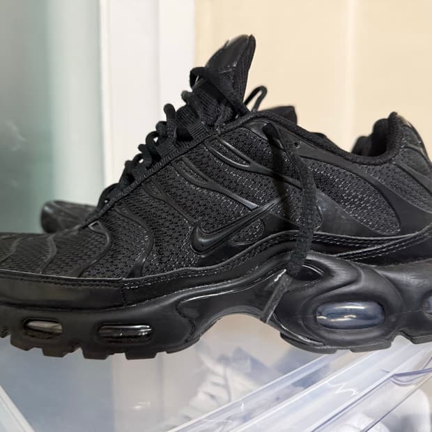 Nike air max plus triple black