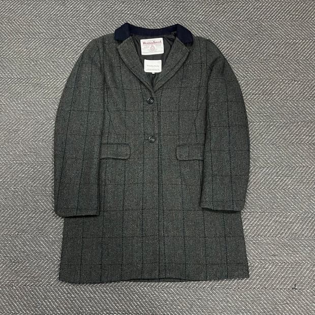 세븐데이즈 선데이 해리스 트위드 코트 v0223