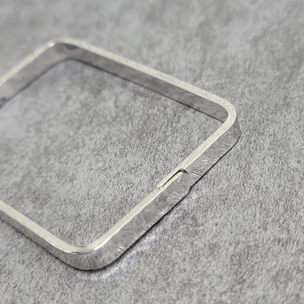square bangle bracelet