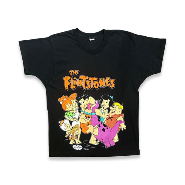 1994' The Flintstones 카툰 티셔츠 L
