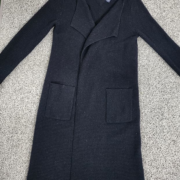 //타미힐피거 롱 가디건 XS/S