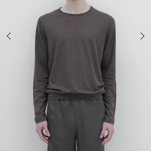 LES Fin Linen top (Brown)