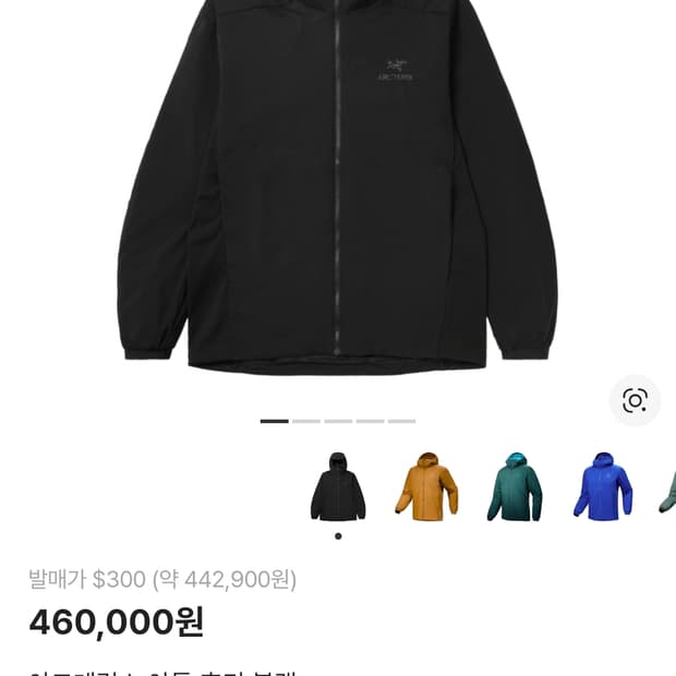 아크테릭스 아톰후디