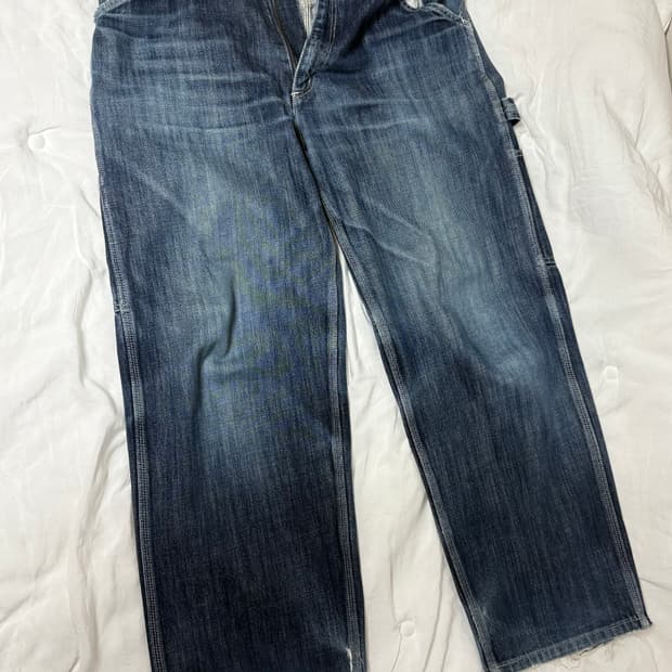 칼하트 유즈드 카펜터 데님 34 x 34