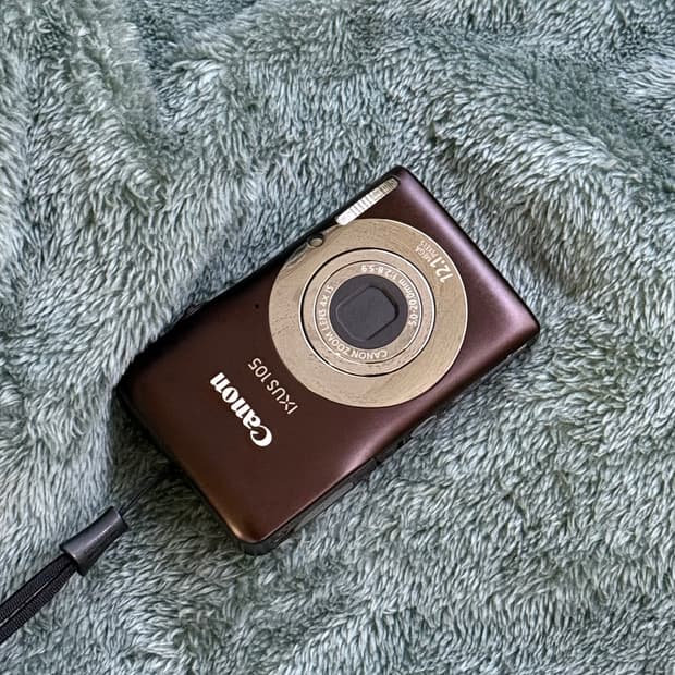 캐논 익서스 105 IXUS 브라운