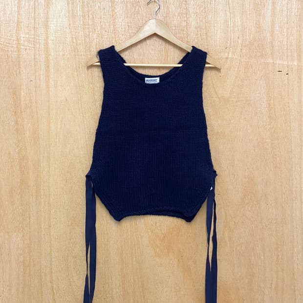 BEAMS BOY knit vest 빔즈보이 레이어드 니트 베스트