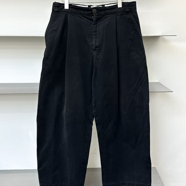 스튜디오 니콜슨 Sorte Snm-351 피치드 코튼 팬츠