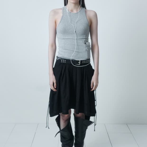 Cerric 세릭 펌킨 포켓 스커트 블랙 1사이즈