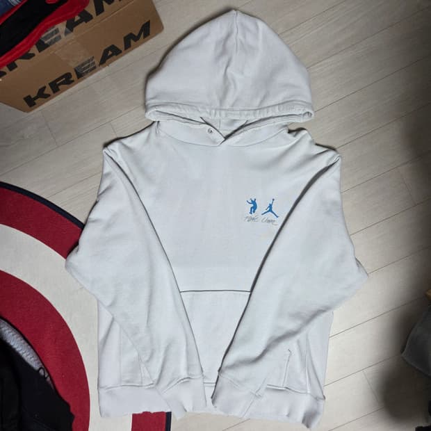 [asia XL] 조던 x 유니온 플리스 후드 포톤 더스트