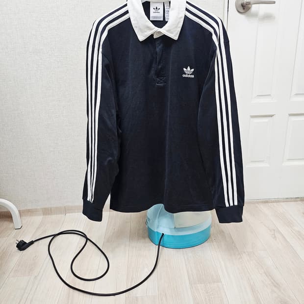 (100)L☆초대장급☆아디다스 파이어버드 럭비[검흰]PK폴로롱슬리브긴팔티