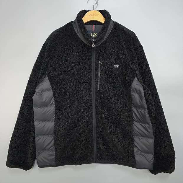 커터앤벅(cutter & buck) 하이브리드 뽀글이 골프 자켓 110