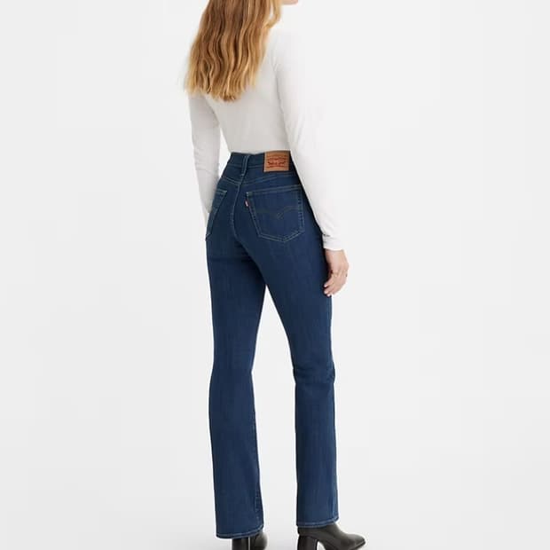 리바이스 725 하이라이즈 부츠컷 진청 27