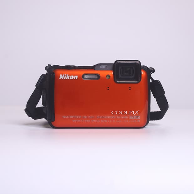 니콘 쿨픽스 AW120 오렌지 박스셋