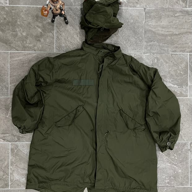 (XL) M65 피쉬테일 오리지널 개파카 풀셋 데드스탁