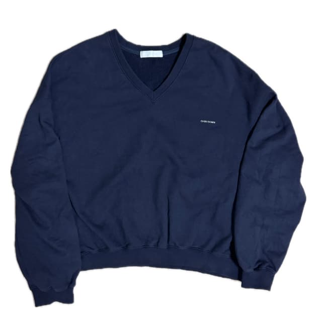 친다운 맨투맨 네이비 (S/M)