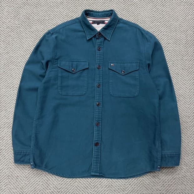 타미힐피거 투포켓 워크 셔츠 v2683