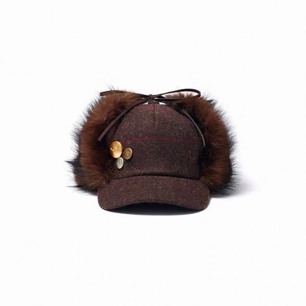 오픈와이와이 FAUX FUR EARFLAP CAP 