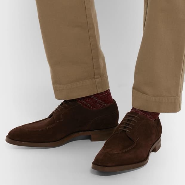 [UK9-9.5]에드워드그린 도버 밍크 스웨이드 606라스트