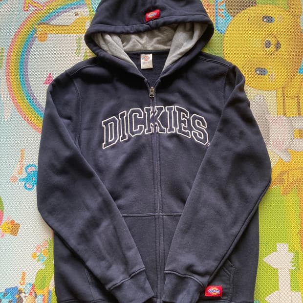 디키즈 후드집업 네이비 S 90 자켓 재킷 잠바 점퍼 맨투맨 바람막이 모