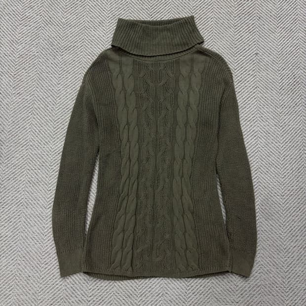 갭 터틀넥 니트 스웨터 v2398