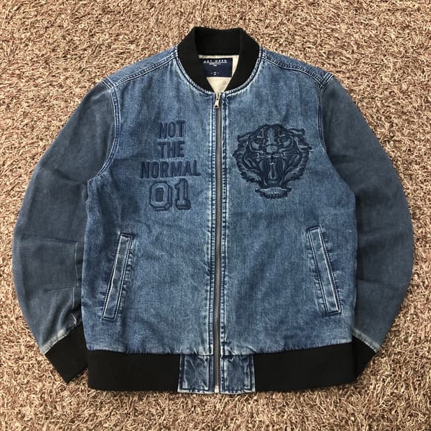 겟유즈드 데님 블루종 자켓