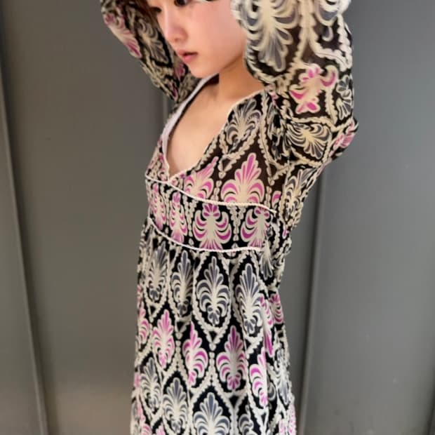 ethnic blouse dress