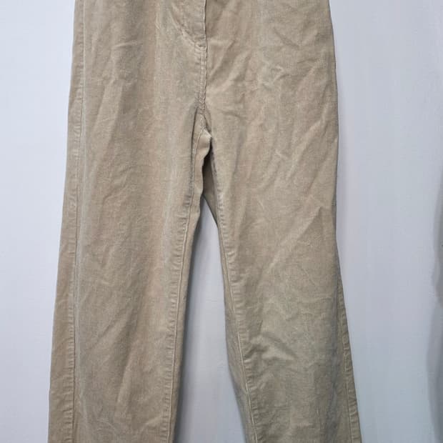 시슬리 여성 코듀료이 바지