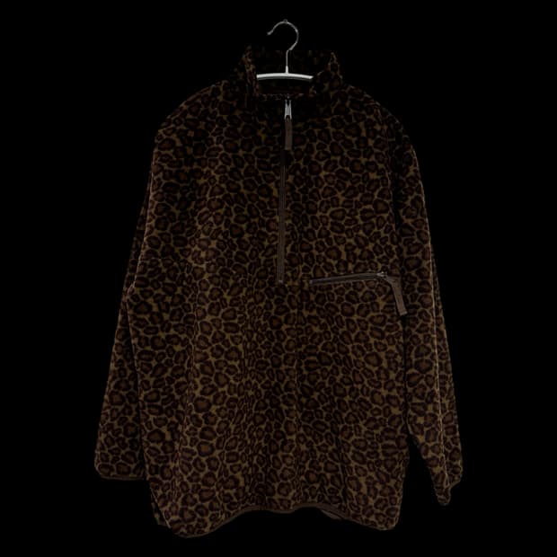 센스 오브 플레이스 레오파드 후리스