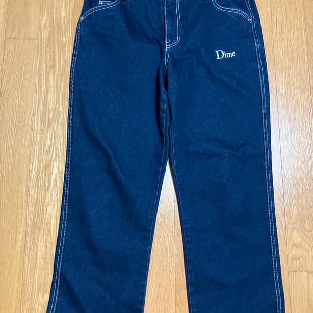[3장가격] Dime 다임 스케이트보드 클래식 데님진 인디고블루 M