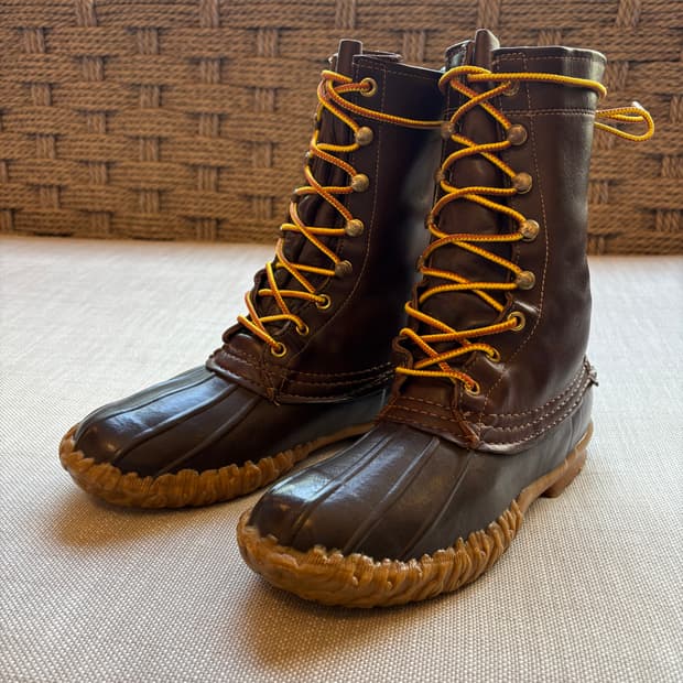 (7D) 60s USA L.L.Bean 메인 헌팅 슈 덕 부츠