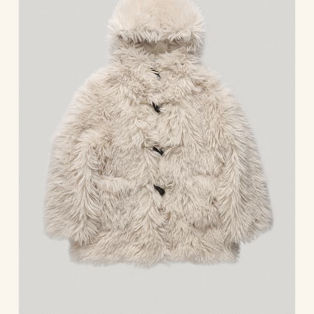 스무스무드 퍼 코트 