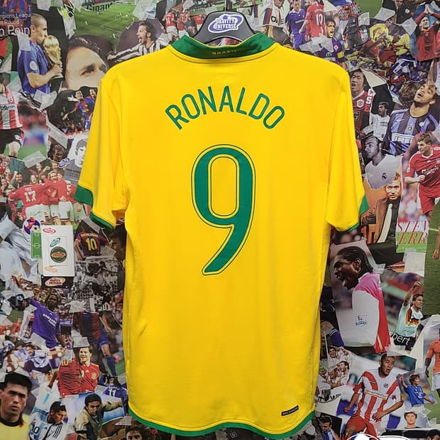 브라질 06-07 호나우두 R9 유니폼