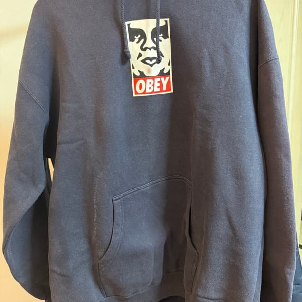 오베이 후드 네이비 L