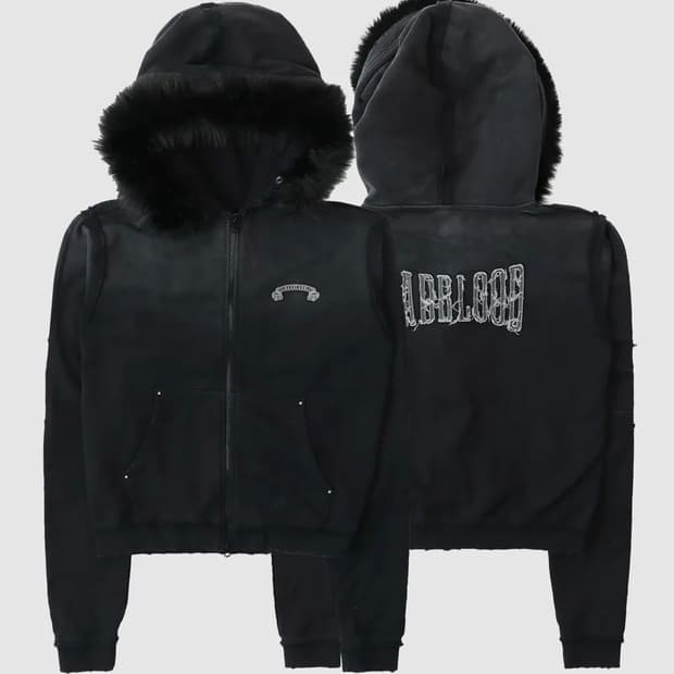 [L] 배드블러드 후드집업 판매합니다