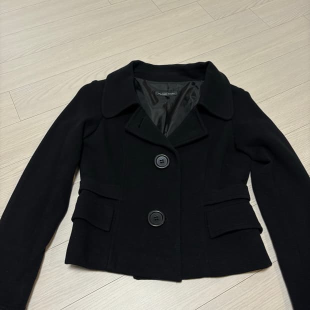 빈티지 빅버튼 숏 블레이져 자켓 44-55