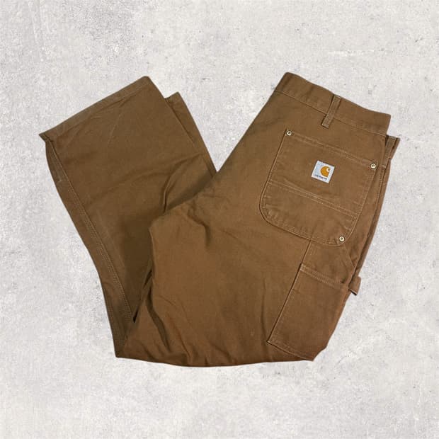 칼하트 던가리핏 더블니 워크팬츠 38