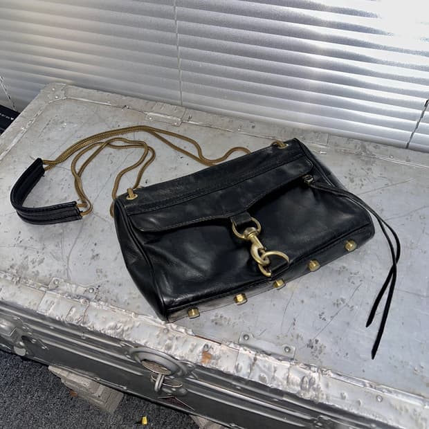 00s 레베카 민코프 앤틱 브라스 크로스백